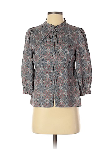 Marc by Marc Jacobs 3/4 Sleeve Silk Top (view 1)