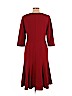 Lafayette 148 New York 100% Virgin Wool Red Casual Dress Size 10 - photo 2