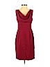 Banana Republic 100% Polyester Burgundy Cocktail Dress Size 0 (petite) - photo 2