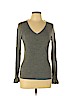 Ann Taylor 100% Merino Wool Gray Wool Pullover Sweater Size L - photo 1