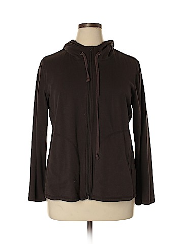 Eileen Fisher Zip Up Hoodie (view 1)