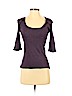Marc by Marc Jacobs 100% Cotton Purple 3/4 Sleeve Top Size 0 - photo 1