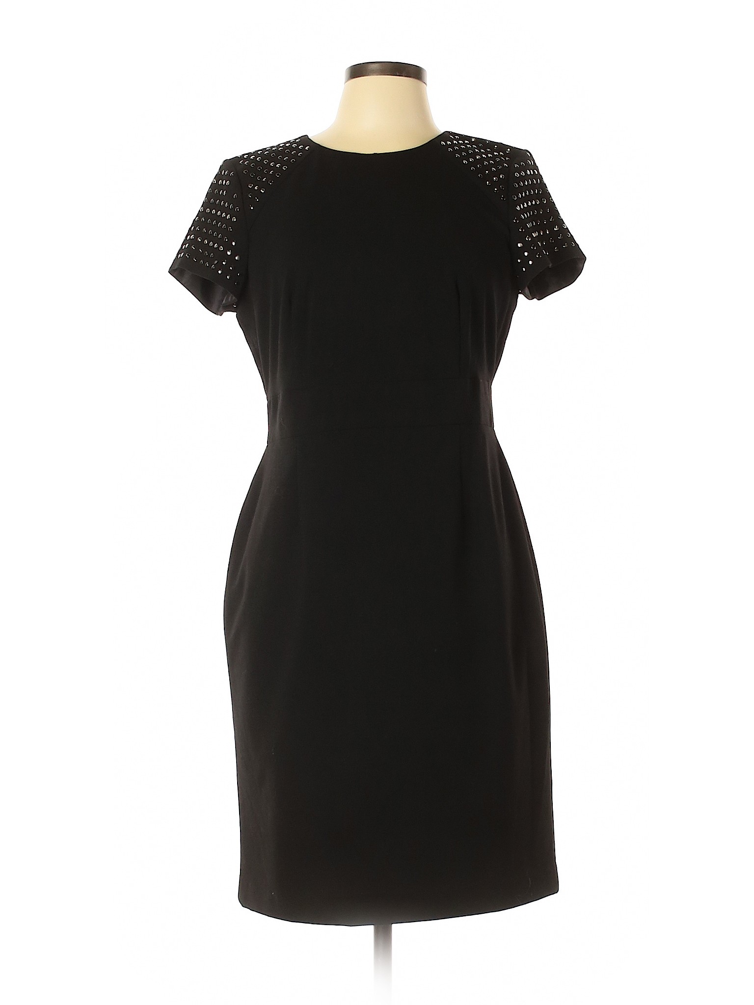 Calvin Klein Women Black Casual Dress 10 | eBay
