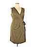 Banana Republic 100% Tencel Lyocell Green Casual Dress Size 14 - photo 1