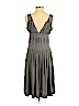 Marc by Marc Jacobs Gray Casual Dress Size L - photo 2