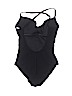 Calvin Klein Black One Piece Swimsuit Size 8 - photo 2