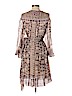 Diane von Furstenberg 100% Silk Tan Casual Dress Size 4 - photo 2
