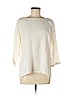 J.jill 100% Rayon Ivory 3/4 Sleeve Blouse Size M (petite) - photo 1