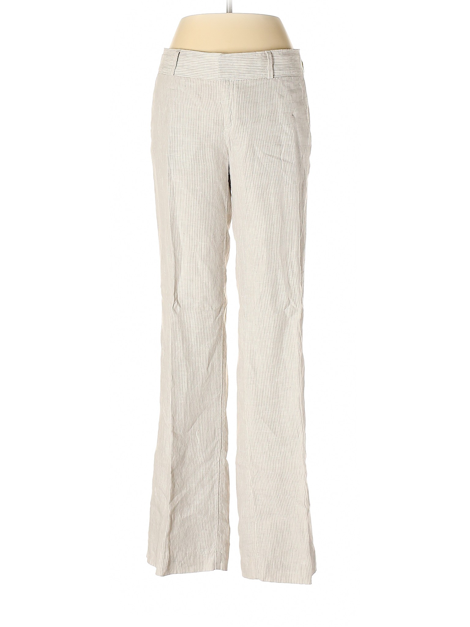 Banana Republic Women Gray Linen Pants 4 | eBay