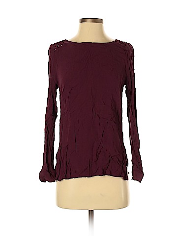 Skies Are Blue Long Sleeve Blouse (view 1)