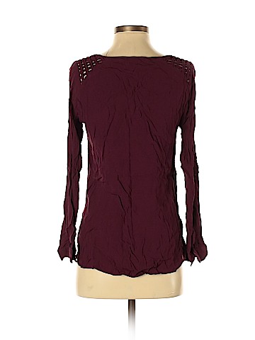 Skies Are Blue Long Sleeve Blouse (view 2)