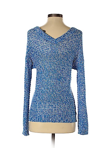 Aqua Pullover Sweater (view 2)