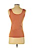 A'nue Ligne Orange Sleeveless T-Shirt Size P (petite) - photo 2