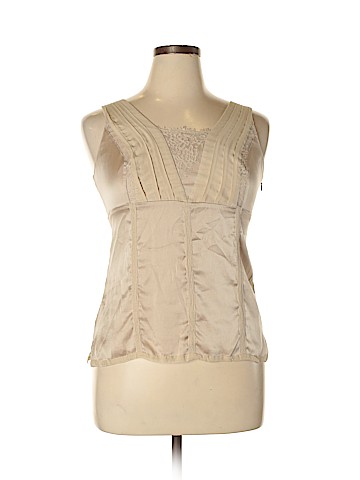 White House Black Market Sleeveless Silk Top (view 1)