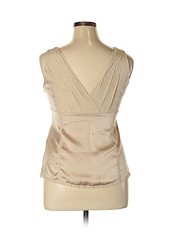 White House Black Market Sleeveless Silk Top (view 2)