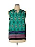 Alice Blue Designed Exclusively for Stitch Fix 100% Polyester Teal Sleeveless Blouse Size XL - photo 1
