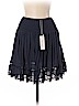 Rebecca Taylor 100% Cotton Blue Casual Skirt Size M - photo 2