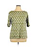 Karen Scott Green Short Sleeve T-Shirt Size XL - photo 1