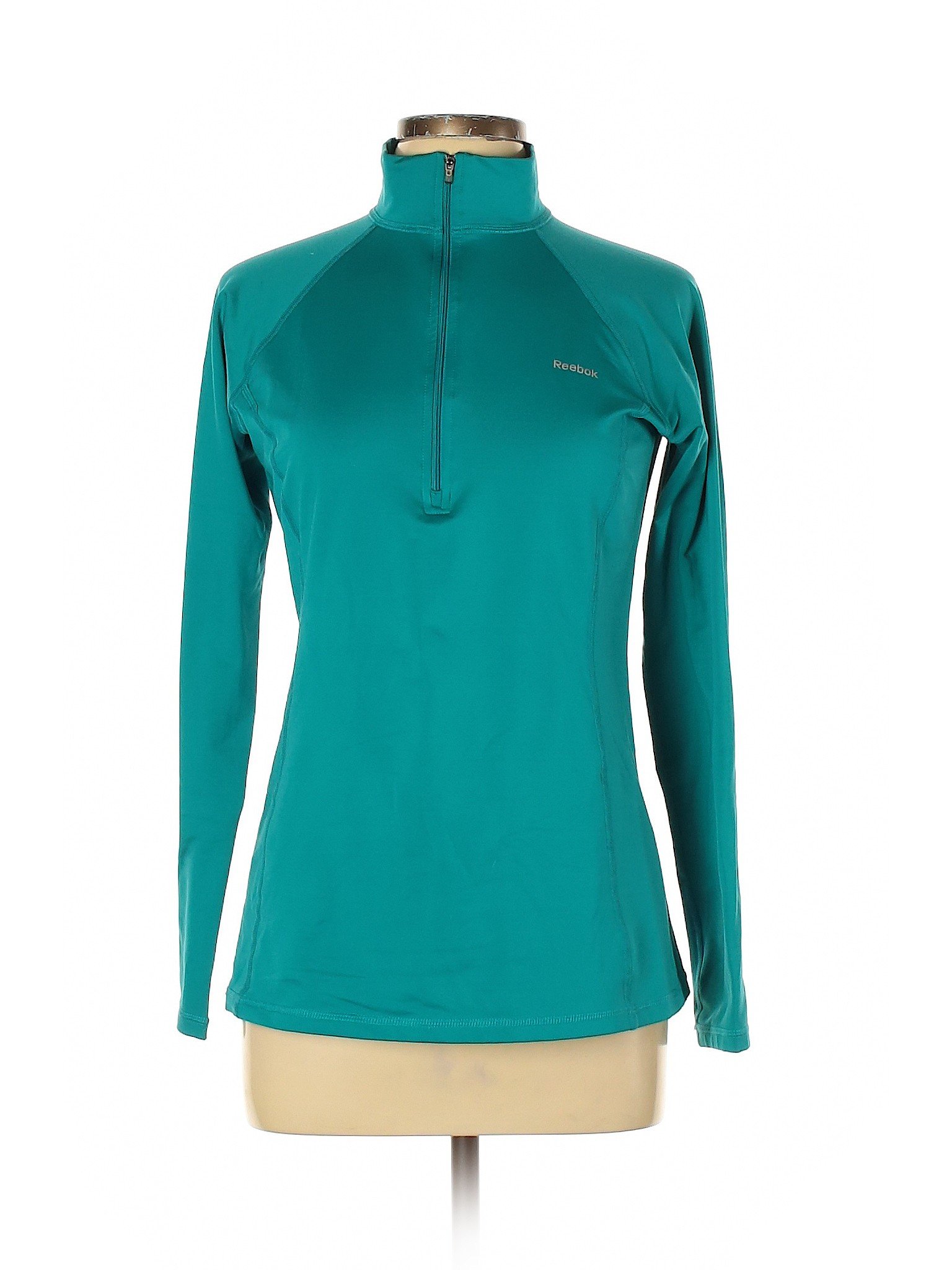 reebok jacket womens green