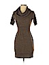 Ann Taylor LOFT Brown Casual Dress Size XS (petite) - photo 1