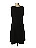 rsvp by TALBOTS 100% Polyester Black Casual Dress Size 12 (petite) - photo 2