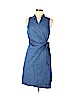 Old Navy 100% Cotton Blue Casual Dress Size M - photo 1