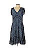 Rebecca Taylor 100% Silk Blue Casual Dress Size 12 - photo 1