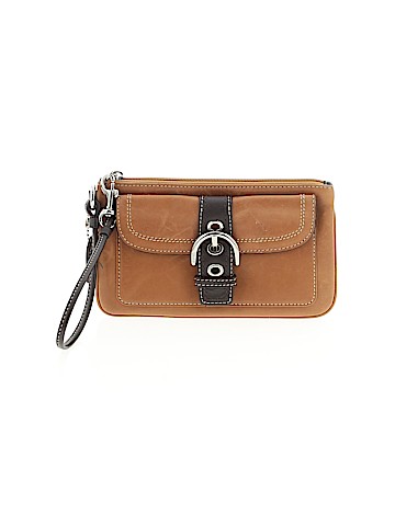 Coach Leather Wristlet (view 1)