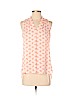 Vince Camuto 100% Polyester Pink Sleeveless Blouse Size XS - photo 1