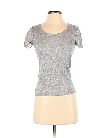 Ann Taylor Short Sleeve Silk Top (view 1)