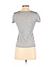 Ann Taylor Silver Short Sleeve Silk Top Size S (petite) - photo 2