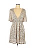 Altar'd State 100% Polyester Tan Cocktail Dress Size M - photo 1