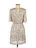 Altar'd State 100% Polyester Tan Cocktail Dress Size M - photo 2
