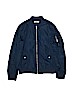 H&M 100% Polyester Blue Jacket Size 10 - photo 1