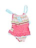 Floatimini Red One Piece Swimsuit Size 3T - photo 1