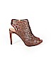 Ann Taylor 100% Leather Brown Heels Size 8 - photo 1