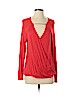 Splendid Red Long Sleeve Top Size S - photo 1