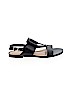 Vicenza 100% Leather Black Sandals Size 5 - photo 1