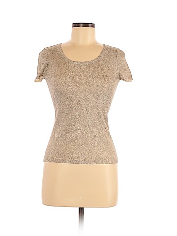 Ann Taylor Short Sleeve Silk Top (view 1)