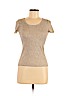 Ann Taylor Gold Short Sleeve Silk Top Size S (petite) - photo 1