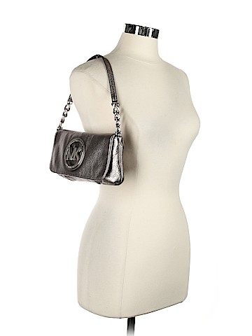 MICHAEL Michael Kors Leather Shoulder Bag (view 2)