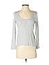 Madewell 100% Viscose White Long Sleeve T-Shirt Size S - photo 1