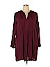Old Navy 100% Rayon Burgundy Casual Dress Size XXL - photo 1