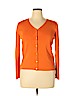 Joseph A. Orange Cardigan Size XL - photo 1
