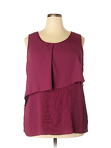 NY Collection Sleeveless Blouse (view 1)