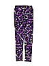 Lularoe Print Purple Leggings One size (youth) - photo 2