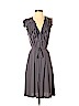 Kenneth Cole Collection 100% Polyester Gray Casual Dress Size S - photo 1