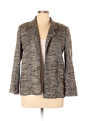 Linda Allard Ellen Tracy Wool Coat (view 1)