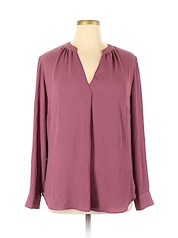 Soho JEANS NEW YORK & COMPANY Long Sleeve Blouse (view 1)