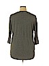 SONOMA life + style Gray Long Sleeve Top Size XL - photo 2